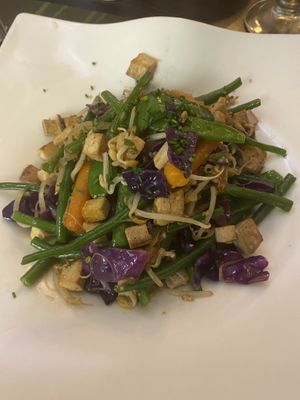 Stir fry WAY TOO SPICY at Ti Toques in Antibes