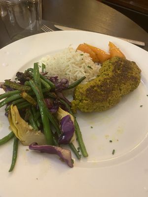 Seitan steak... ca va... at Ti Toques in Antibes