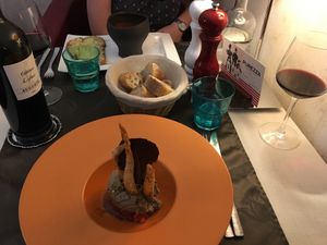 Entrée at Ti Toques in Antibes