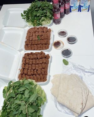 Vegane Cigköfte zum Mitnehmen  at Veganes Cigköfte in Ransbach-baumbach