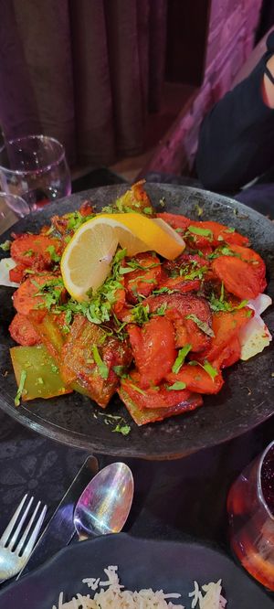 Tandoori vegetables at Restaurant Bollywood in Saint-hubert