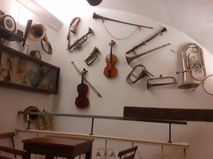 Interior (super cool) at I' Girone De' Ghiotti in Florence