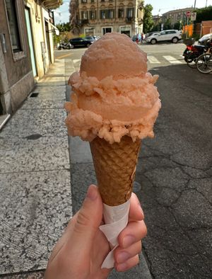   at Gelateria Ballini in Verona