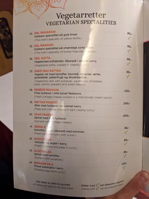  at Deep Indisk Restaurant in Copenhagen