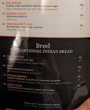  at Deep Indisk Restaurant in Copenhagen