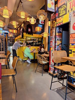 Interior at Takumi Ramen Kitchen in Antwerpen