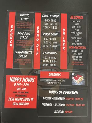   at The Bang Shack in Hollywood