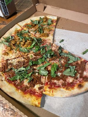   at Garage Pizza in Los Angeles