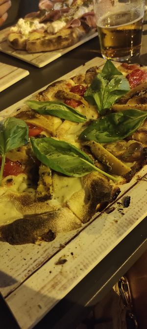 Pizza Pluton at La Pinseria in Tarifa