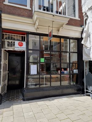 Front and entrance at Ramen Brothers Noodle Bar in Haarlem