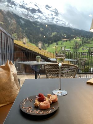   at Glacier Fine Dining in Grindelwald