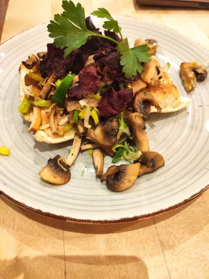 Vegane Maultaschen at Zum alten Brauhaus in Cologne