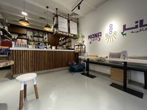 Interior  at Mana Café in Manama