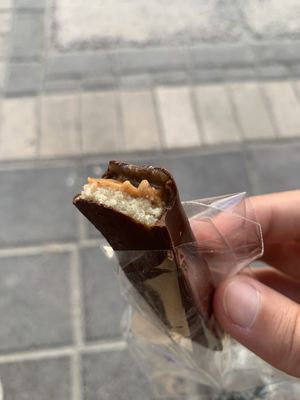 twix - delicious 🤤   at Mana Café in Manama