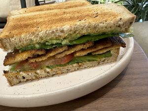 Vegan BLT  at Mana Café in Manama