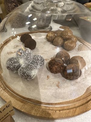 Little snack ball things   at Mana Café in Manama