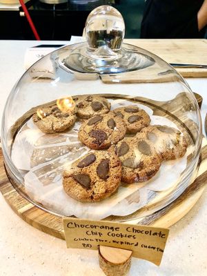 Chocolate orange cookies  at Mana Café in Manama