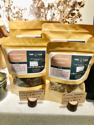 Granolas at Mana Café in Manama