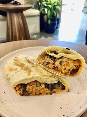 Burrito  at Mana Café in Manama