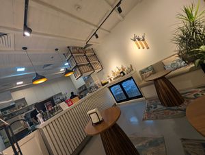 Inside at Mana Café in Manama