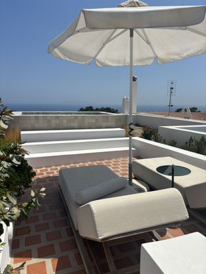 Dipping pool, private, superior suite  at Ethos Vegan Suites in Santorini