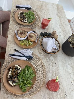 More breakfast  at Ethos Vegan Suites in Santorini