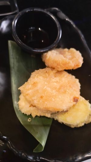 Tempura di verdure at Domò in Rome