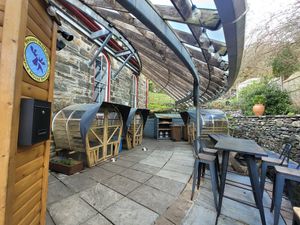 Caffi Gwynant Outside at Caffi Gwynant in Gwynedd