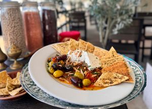 Gourmet Cheese Platter at Baladi Mediterranean Cafe in Virginia Beach