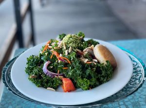 Kale Salad at Baladi Mediterranean Cafe in Virginia Beach
