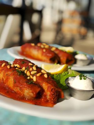 Vegan Malfoof at Baladi Mediterranean Cafe in Virginia Beach