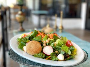 Salata Salad at Baladi Mediterranean Cafe in Virginia Beach