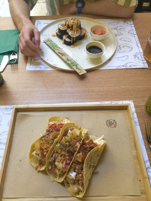 Phish tacos and sushi   at Barakokula in Split