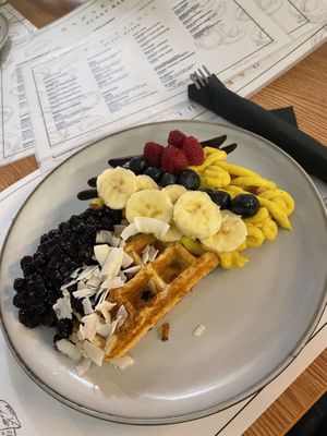 Sweet waffles  at Barakokula in Split