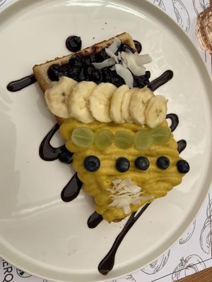 sweet waffle  at Barakokula in Split