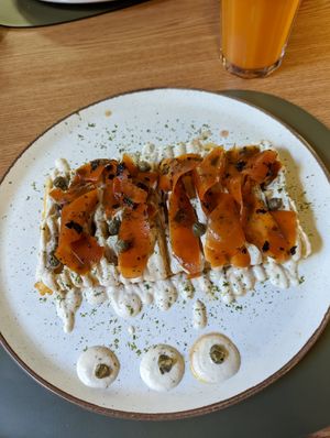 Savoury waffles at Barakokula in Split