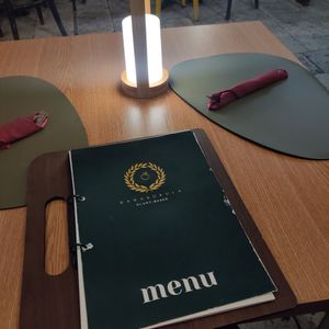 Menu at Barakokula in Split