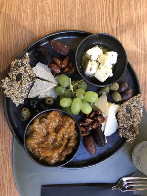 Tapas42 with amazing vegan cheeses!  at Barakokula in Split