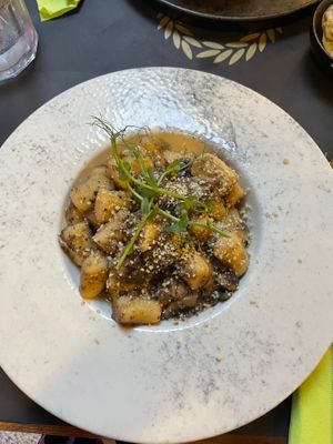 Gnocchi with truffles at Barakokula in Split