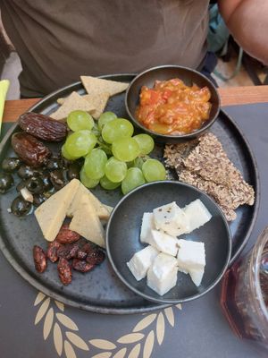 Tapas plate at Barakokula in Split