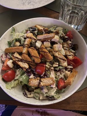 Nuggets in cesar salad  at Barakokula in Split