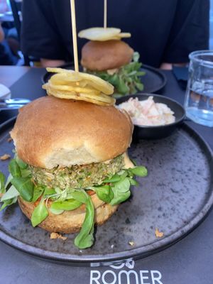 Edamame Burger   at Barakokula in Split