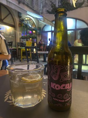 Lavender Kombucha   at Barakokula in Split
