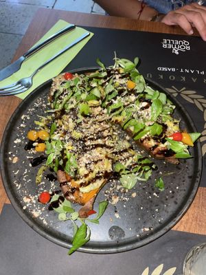 Stuffed sweet potato  at Barakokula in Split