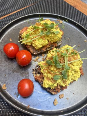 Scrambled tofu   at Barakokula in Split