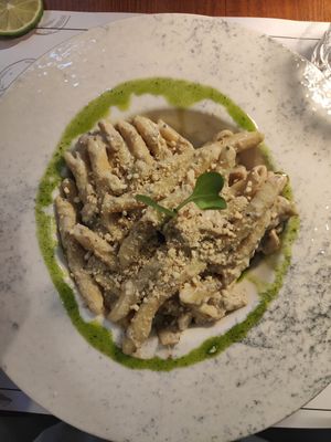 Truffle pasta at Barakokula in Split