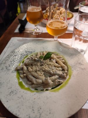 Truffle pasta at Barakokula in Split