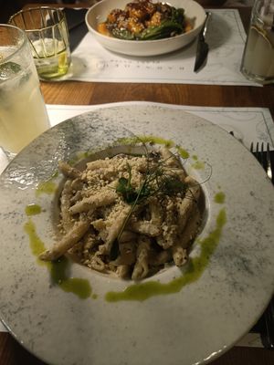 Truffle pasta at Barakokula in Split