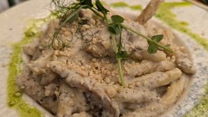 Truffle pasta at Barakokula in Split