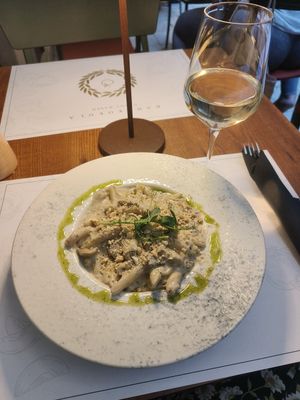 Truffle pasta at Barakokula in Split